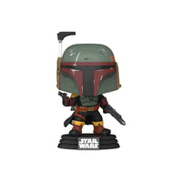 BOBA FETT IN ARMOR - STAR WARS Funko Pop With Pop Protector # 480