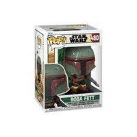 BOBA FETT IN ARMOR - STAR WARS Funko Pop With Pop Protector # 480