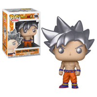 Dragon Ball Super Goku Ultra Instinct Form Pop! Vinyl Figure #386 with pop protector