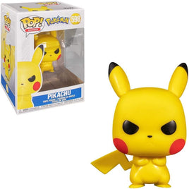 Pokemon Grumpy Pikachu Pop! Vinyl Figure # 598 with pop protector