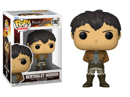 Attack on Titan Bertholdt Hoover Pop! Vinyl Figure # 1167 pop comes with protector
