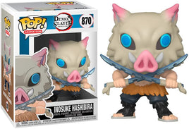 Funko POP Pop! Animation: Demon Slayer Inosuke Hashibira # 870 with protector