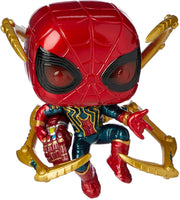 Avengers: Endgame Iron Spider with Nano Gauntlet Pop! Vinyl Figure # 574 with pop protector