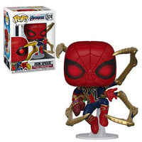 Avengers: Endgame Iron Spider with Nano Gauntlet Pop! Vinyl Figure # 574 with pop protector