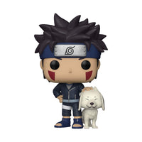 Naruto Kiba with Akamaru Pop! Vinyl Figure # 1194 with pop protector