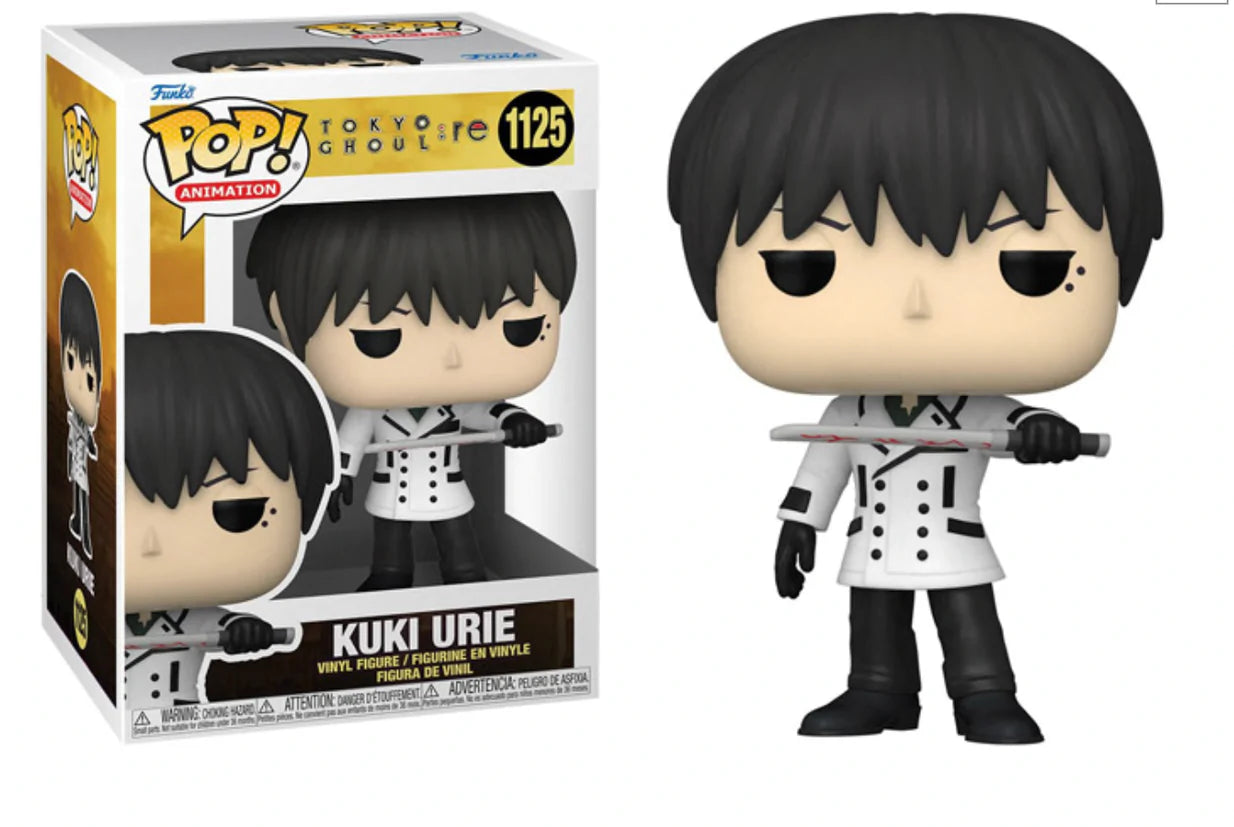 Tokyo Ghoul:re Kuki Urie Pop! Vinyl Figure # 1125 with pop