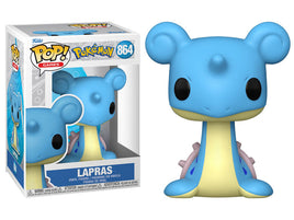 Pokemon Lapras Pop! Vinyl Figure # 864 pop comes with protector