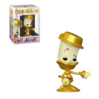 Funko Pop! DISNEY BEAUTY & THE BEAST 30TH ANNIVERSARY LUMIERE #1136 with Pop Protector