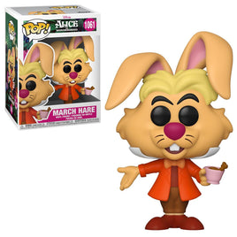 Alice in Wonderland 70th Anniversary March Hare Pop! Vinyl Figure # 1061 with pop protector