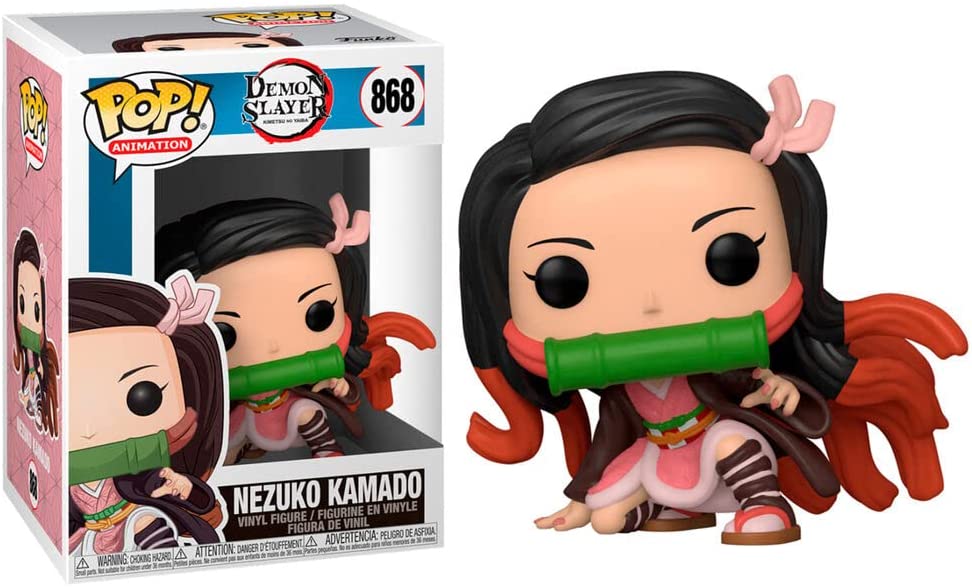 Funko POP Animation: Demon Slayer - Zenitsu Agatsuma, Multicolor, 3.75  inches