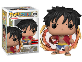 One Piece Monkey D. Luffy Red Hawk Pop! Vinyl Figure - AAA Anime Exclusive # 1273 with pop protector