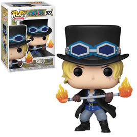 One Piece Sabo Pop! Vinyl Figure # 922 with pop protector