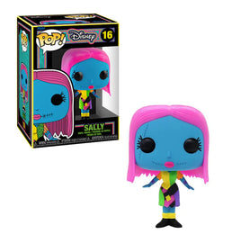 The Nightmare Before Christmas Sally Blacklight Pop! Vinyl Figure #16 with pop protector