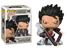 One Piece Snake-Man Luffy Pop! Vinyl Figure # 1266 with pop protector