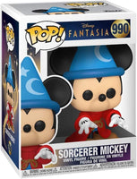 Disney Fantasia 80th Anniversary Sorcerer Mickey Pop! Vinyl Figure # 990 with pop protector