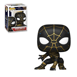 Spider-Man: No Way Home Spider-Man Black and Gold Suit Pop! Vinyl Figure # 911