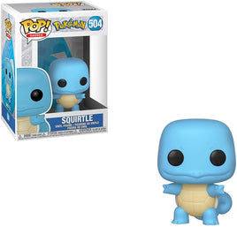 Pokemon Squirtle Pop! Vinyl Figure # 504 with pop protector