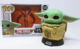 Funko Pop! Star Wars: The Mandalorian - The Child (Grogu) in a Bag # 405 with pop protector