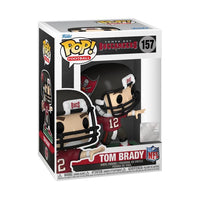 NFL Bucs Tom Brady (Home Uniform) Pop! Vinyl Figure # 157 pop comes with protector.