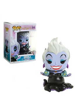 Little Mermaid Ursula with Eels Pop! Vinyl Figure # 568 with pop protector