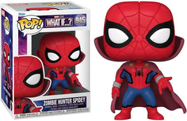 What If Zombie Hunter Spidey Pop! Vinyl Figure # 905 with pop protector