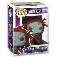 What If Zombie Scarlet Witch Pop! Vinyl Figure # 943 pop comes with protector